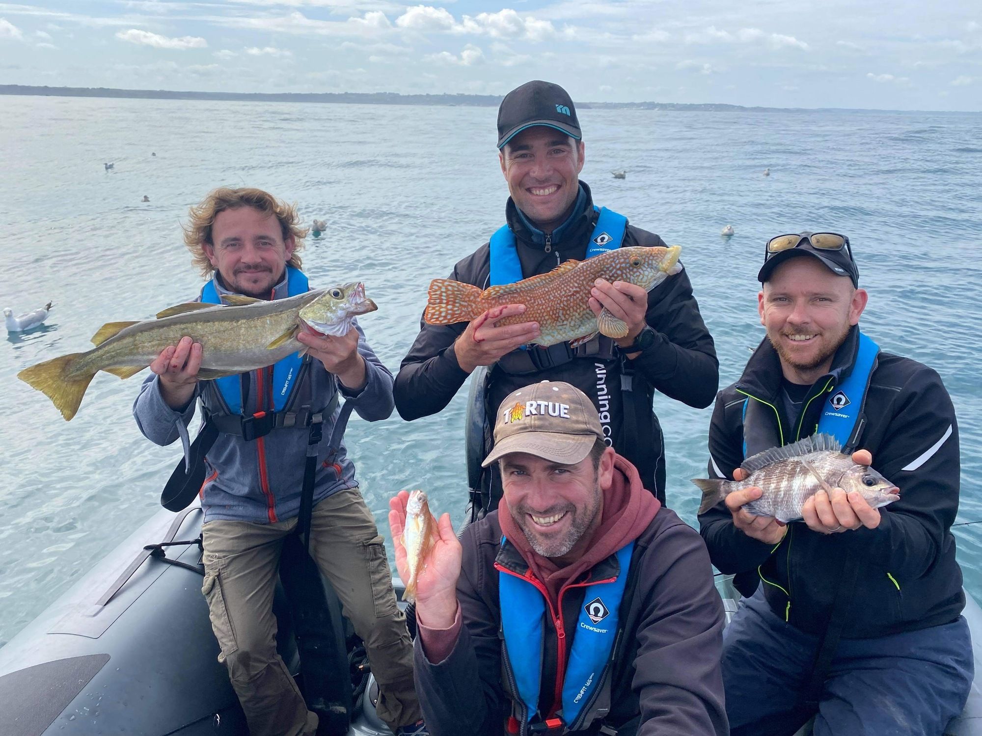 Prestations et Tarifs Pêche en Mer - Guide Pêche Bretagne