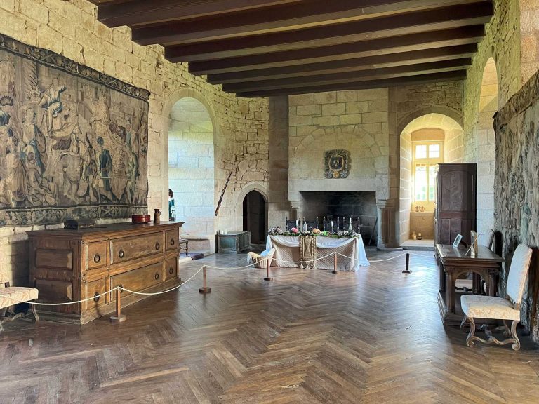 château de Kérouzéré Salle noble
