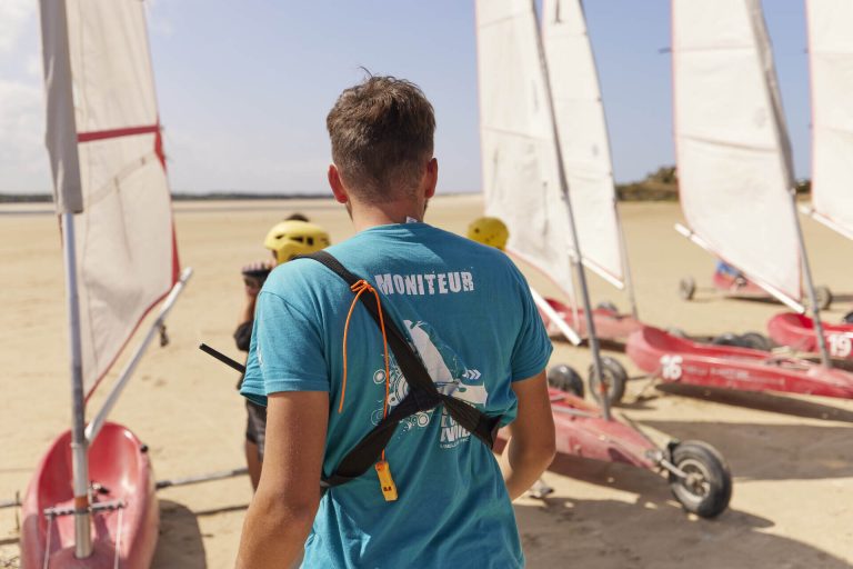 Char à voile, baie de kernic
